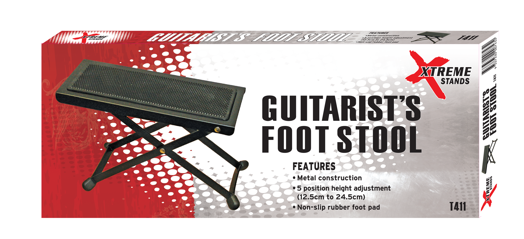 XTREME | T411 | Guitar Foot Stool XTREME | T411 | Guitar Foot Stool